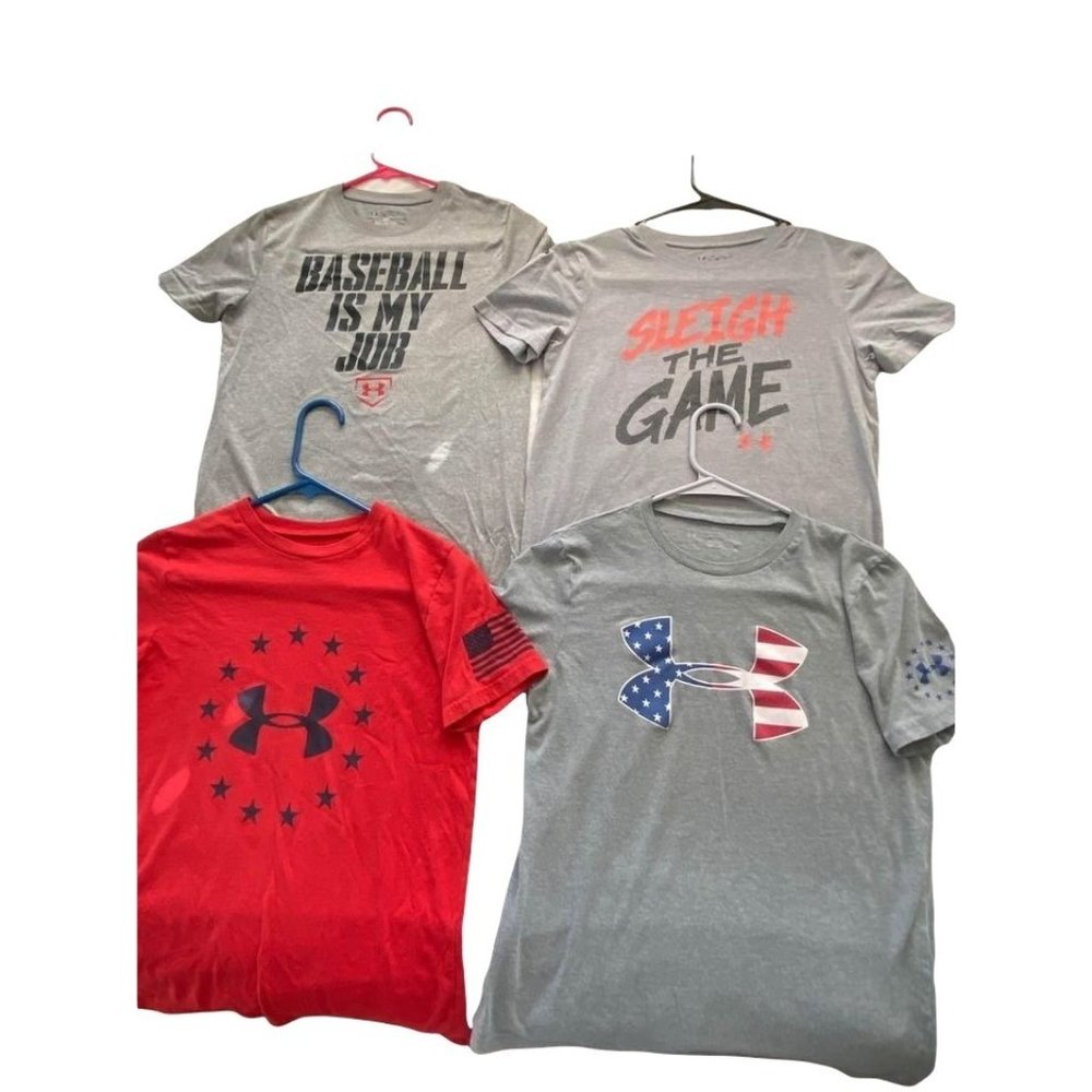 Boys Youth UA tops (1st Row:MED/2nd Row:LRG)